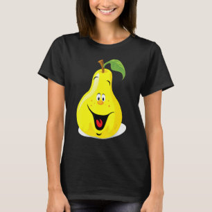 Camiseta Fruta Gráfica Pera Gigante