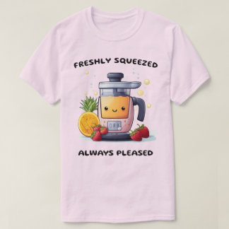 Camiseta Fruta Juicer Freshly Enganado Sempre Engraçado