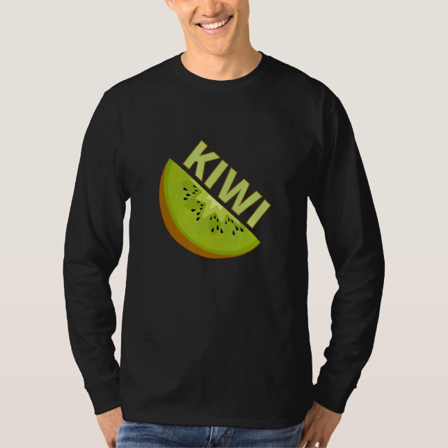 Camiseta Fruta Kiwi Para Praia (Frente)
