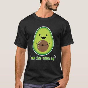 Camiseta Fruta Legal fresca do abacate Vegan