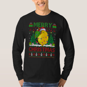 Camiseta Fruta Limão Árvore Xmas Papais noeis Feias Limão N