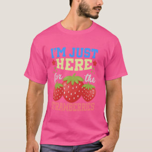 Camiseta Fruta Morangos Morangos Vegan 1