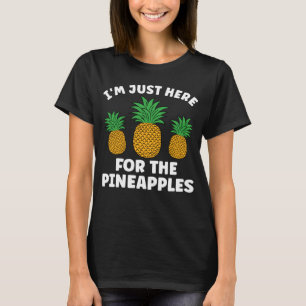 Camiseta Fruta Pineapple Hawaii Homens Havaianos