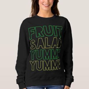 Camiseta FRUTA SALAD YUMMY YUMMY Neon Verde Amarelo