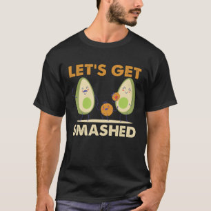 Camiseta Fruta Saudável Guacamole Vegetarian Vegan