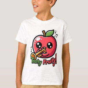 Camiseta Fruta Tooty! Trompete de Maçã