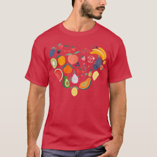 Camiseta Fruta tropical Lover Vegan Vegetarian Healthy 141