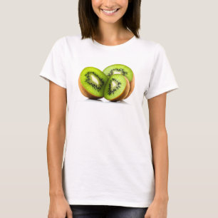 Camiseta Fruta verde kiwi