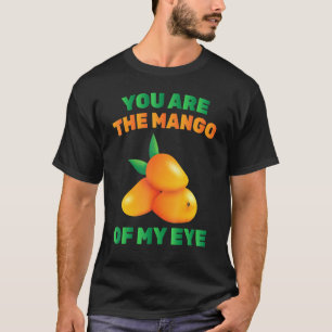 Camiseta Fruta - Você É O Manga Do Meu Olho - Vegetariano -