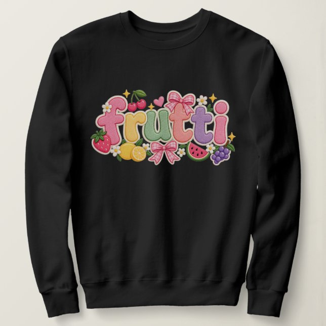 Camiseta frutas (Frente do Design)