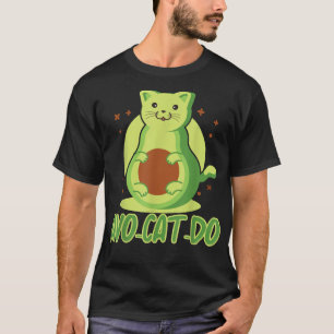 Camiseta Frutas Avo-Cat-Do Homens Avocado Fruta Mulheres