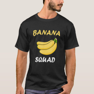 Camiseta Frutas bonitas na praça Banana Comida saudável