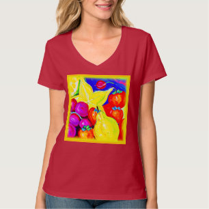 Camiseta Frutas brilhantes e Céus Estelares. Comprar Agora