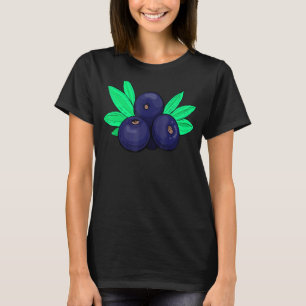 Camiseta Frutas de Açaí Fruta Alimentação Vegana Vegetarian