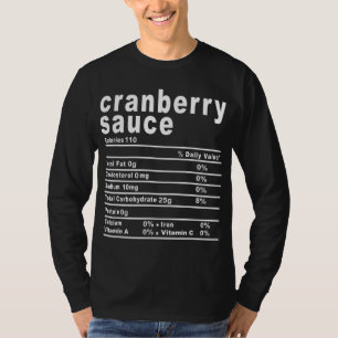 Camiseta Frutas de Aroma Fatos de Nutrição de Molho de Arom