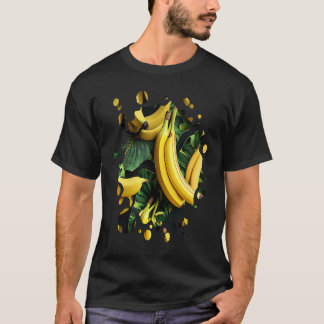 Camiseta Frutas de Banana  Jardinagem Legumes Homens Mulher