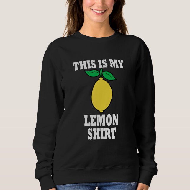 Camiseta Frutas de citrinos com limonada de limão (Frente)