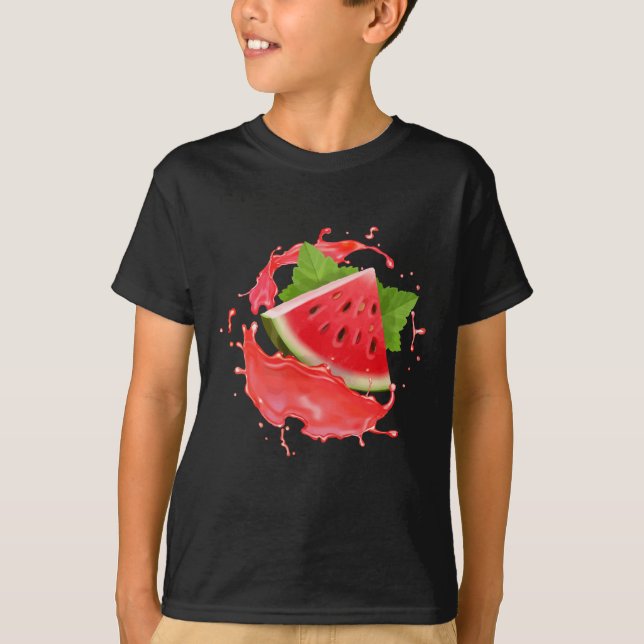 Camiseta Frutas de melancia (Frente)