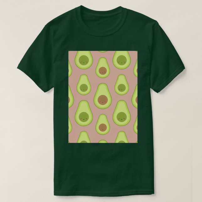 Camiseta Frutas do Avocado Fruta (Frente do Design)