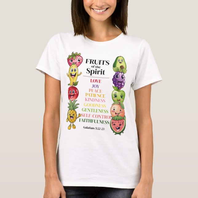 Camiseta Frutas do Espírito (Frente)