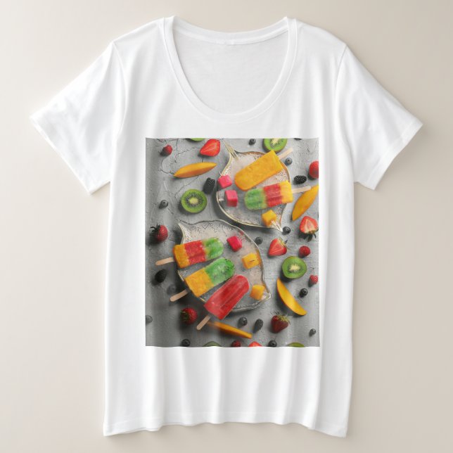 Camiseta Frutas E Legumes (Frente do Design)