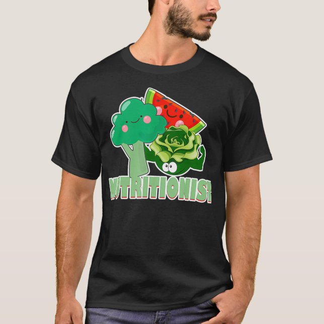 Camiseta Frutas e Produtos Hortícolas Profissionais (Frente)