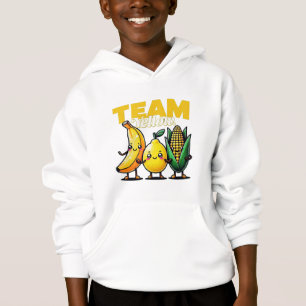 Camiseta Frutas e vegetais de Kawaii, Cute Amarelo