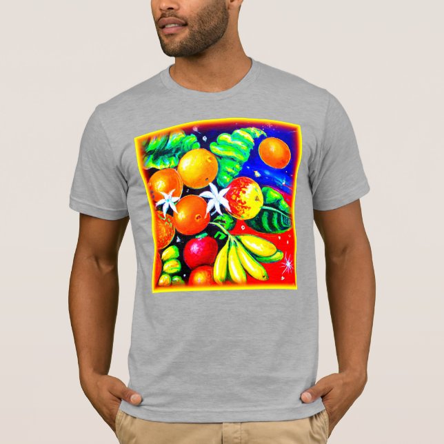 Camiseta Frutas estonteantes do céu estrelado. Comprar Agor (Frente)