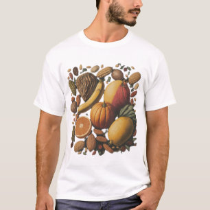 Camiseta Frutas secas - Estilo de Design de Moda de Cuidado