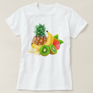 Camiseta Frutas tropicais