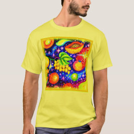 Camiseta Frutas tropicais no céu. Comprar Agora