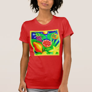 Camiseta Frutas tropicais no céu. Comprar Agora