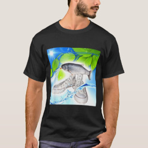 Camiseta Frutiger aero peixe