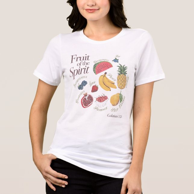 Camiseta Fruto do Espírito Gálata  (Frente)