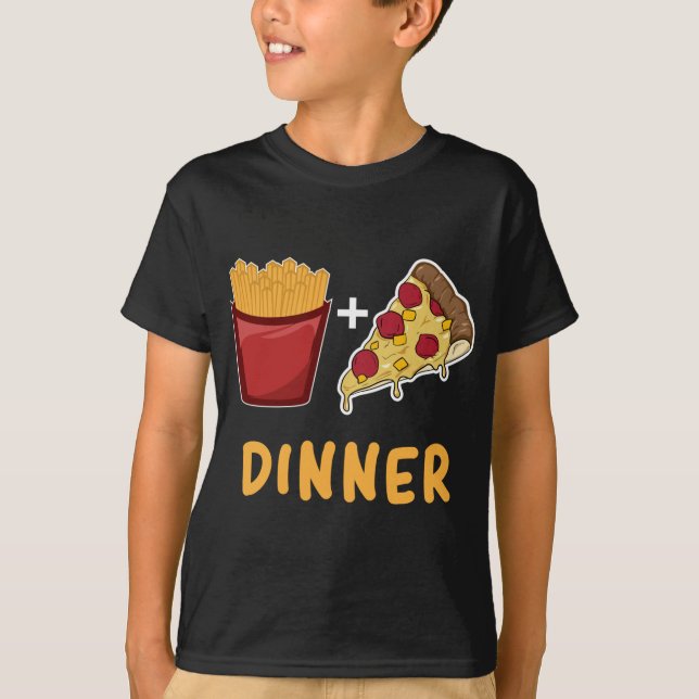 Camiseta Fry Francês Engraçado E Presente Jante De Pizza (Frente)