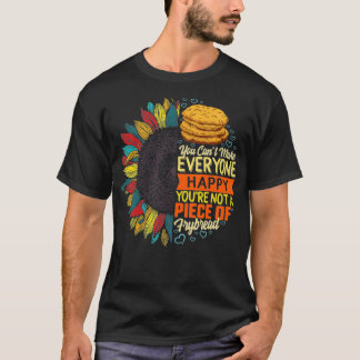 Camiseta Frybird faz feliz Comida ao vivo americano