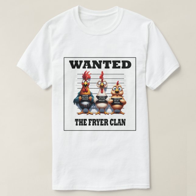 Camiseta Fryer Clan (Frente do Design)