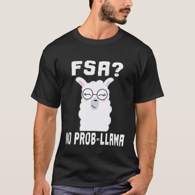 Camiseta FSA Sem Prob Llama Educador de Professores Teste F (Frente)