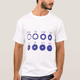 Camiseta fstops - azul