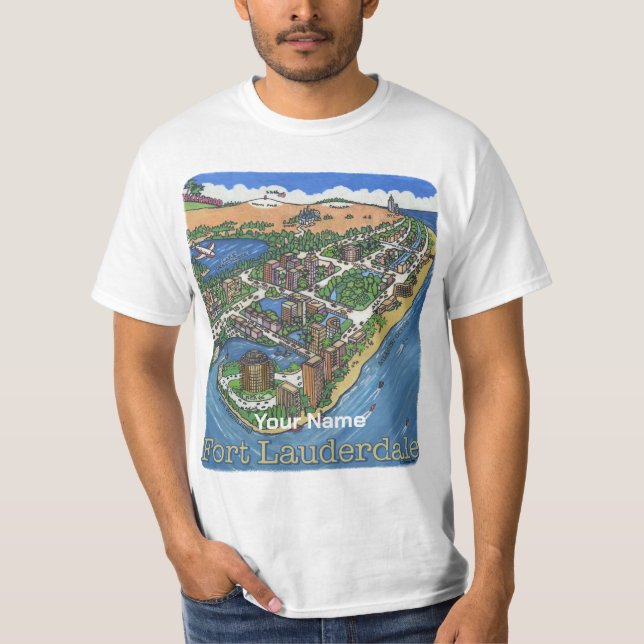 Camiseta Ft Lauderdale (Frente)