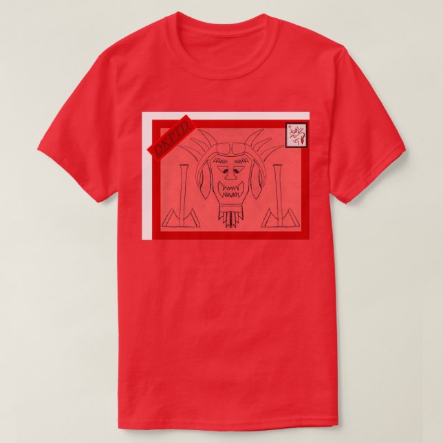 Camiseta FTW DKPTD decapitado (Frente do Design)