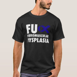 Camiseta FU Displasia Fibromuscular Azul Fita - FA