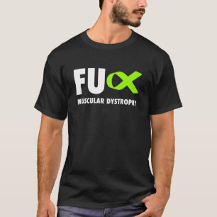 Camiseta FU Distrofia Muscular Fita de Verde limão - Muscu