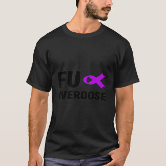 Camiseta Fu Fita Roxa Sobredosagem Guerreiro Forte