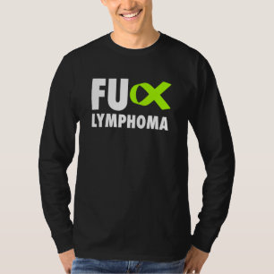 Camiseta Fu Linfoma Verde limão Fita - Linfoma