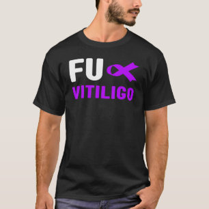 Camiseta Fu Vitiligo Sensibilização para a Consciência do V