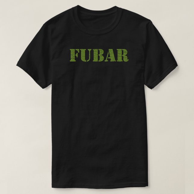 CAMISETA FUBAR (Frente do Design)