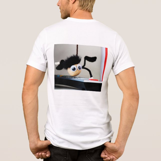Camiseta Fubby hangend als de scene van Tom Cruise. (Verso)