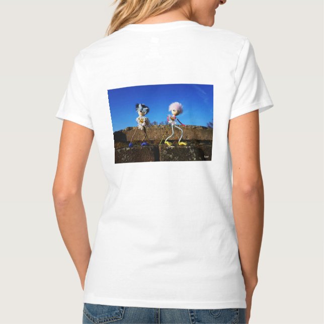 Camiseta Fubby's die elkaars Valentijn zijn. (Verso)