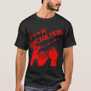 Camiseta Fuc> Fio de Barb Socialismo #USAPatriotGraphics ©